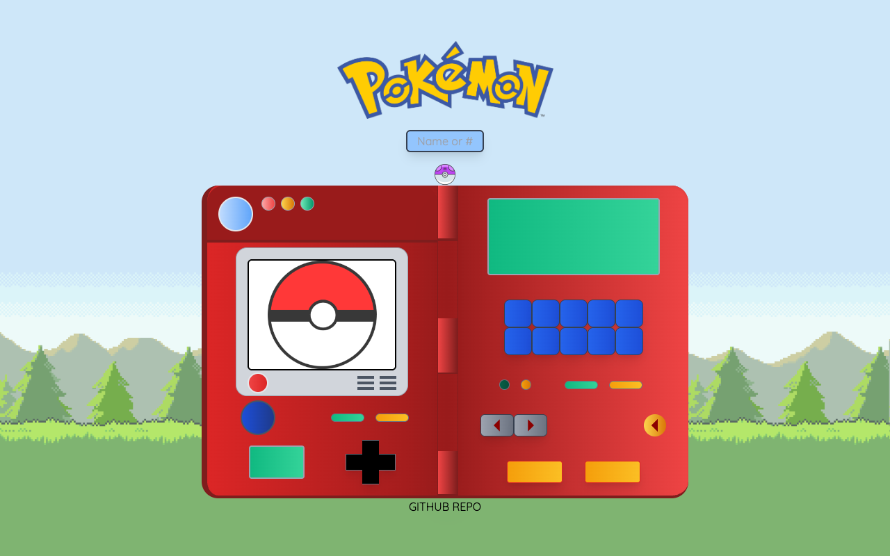 Pok茅dex screenshot